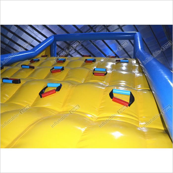 Challenge Inflatable Summit Express Climbing Walls With Slide / Water Park Equipment