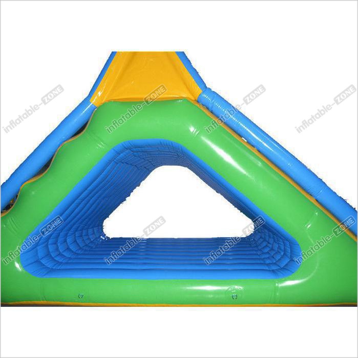 Challenge Inflatable Summit Express Climbing Walls With Slide / Water Park Equipment