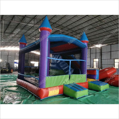 Custom Inflatable Bouncers China Commercial Bouncy Castle Jumping Bouncer Combo Slide Inflable For Kids