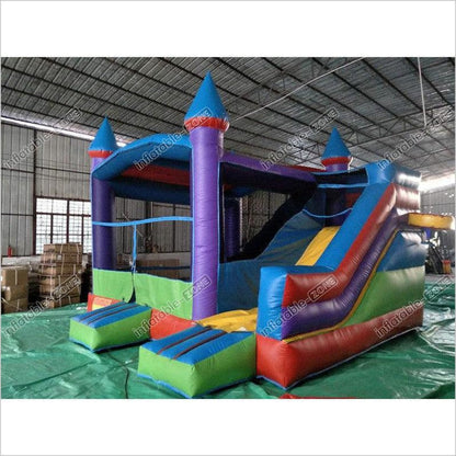 Custom Inflatable Bouncers China Commercial Bouncy Castle Jumping Bouncer Combo Slide Inflable For Kids