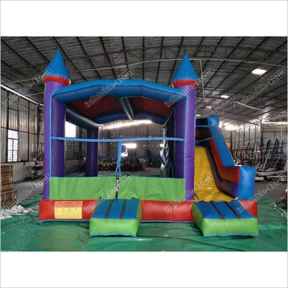 Custom Inflatable Bouncers China Commercial Bouncy Castle Jumping Bouncer Combo Slide Inflable For Kids