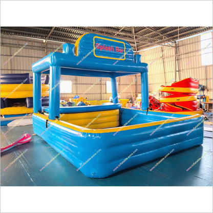 Splash Bar Inflatable Swimming Pool Toy Commercial Rentals Inflatable Pool Bar Fun Party Games For Adults - Inflatable-Zone
