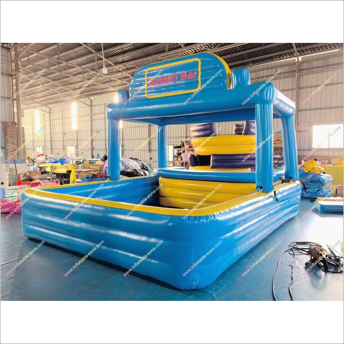 Splash Bar Inflatable Swimming Pool Toy Commercial Rentals Inflatable Pool Bar Fun Party Games For Adults - Inflatable-Zone