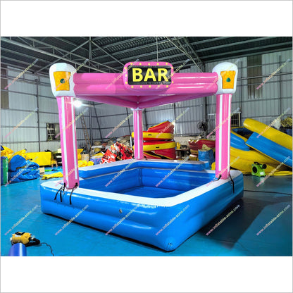 Party Location Inflatable Pool Bar Commercial Event Tent Floating Bar Inflatable Portable Swimming Pool For Adults - Inflatable-Zone
