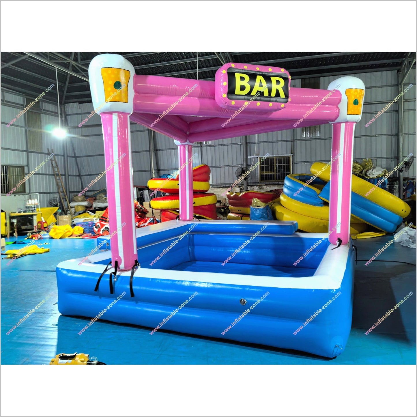 Party Location Inflatable Pool Bar Commercial Event Tent Floating Bar Inflatable Portable Swimming Pool For Adults - Inflatable-Zone