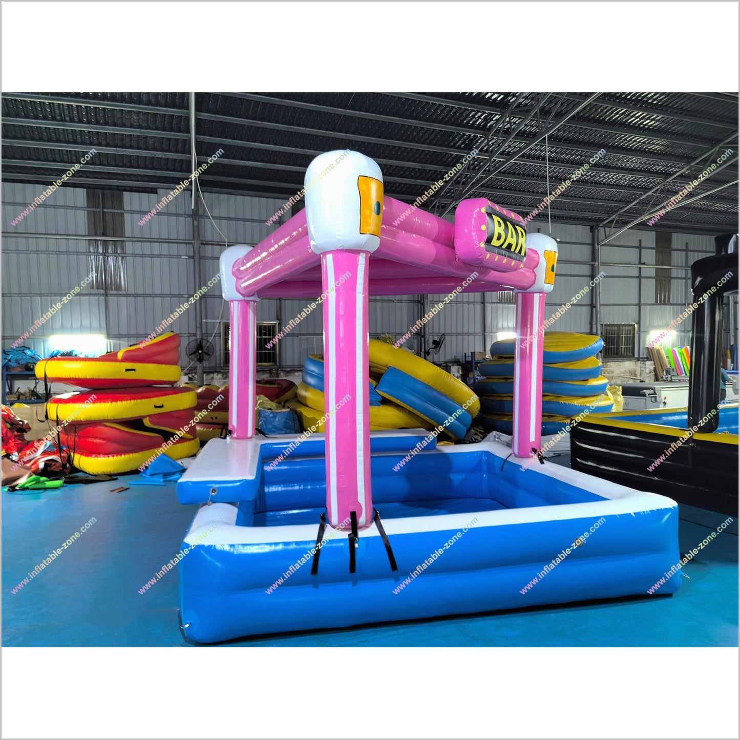Party Location Inflatable Pool Bar Commercial Event Tent Floating Bar Inflatable Portable Swimming Pool For Adults - Inflatable-Zone