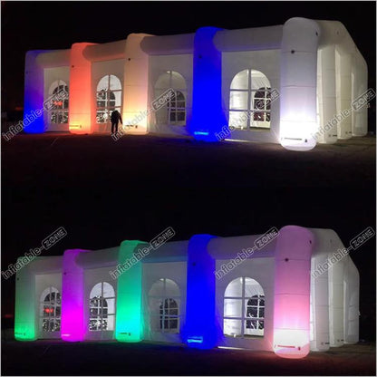 Inflatable Wedding Party Tent Inflatables Booth With Led Changeable Colour For Outdoor Show Decoration - Inflatable-Zone