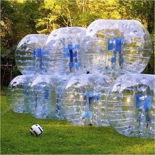 Top Quality, 10 1.5M TPU Bubble Soccer Bumper Ball ,1 Free Pump - Inflatable-Zone