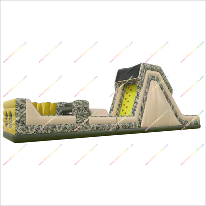 Boot Camp Extreme Challenge Inflatable Obstacle Course Best Backyard Obstacle Course For Adults Outside - Inflatable-Zone