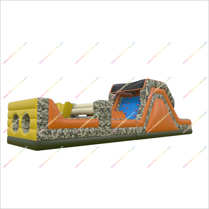 Army Assault Course Hire Adrenaline Rush Inflatable Obstacle Courses For Birthday Parties - Inflatable-Zone