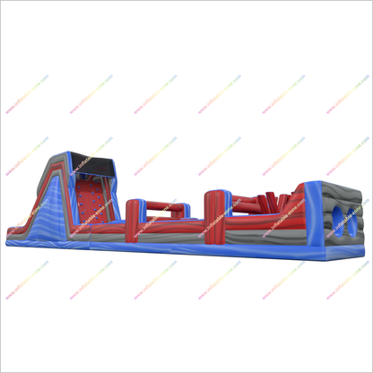 Inflatable Challenge Course Radical Run Inflatable Obstacle Course Bounce House Rentals Near Me - Inflatable-Zone