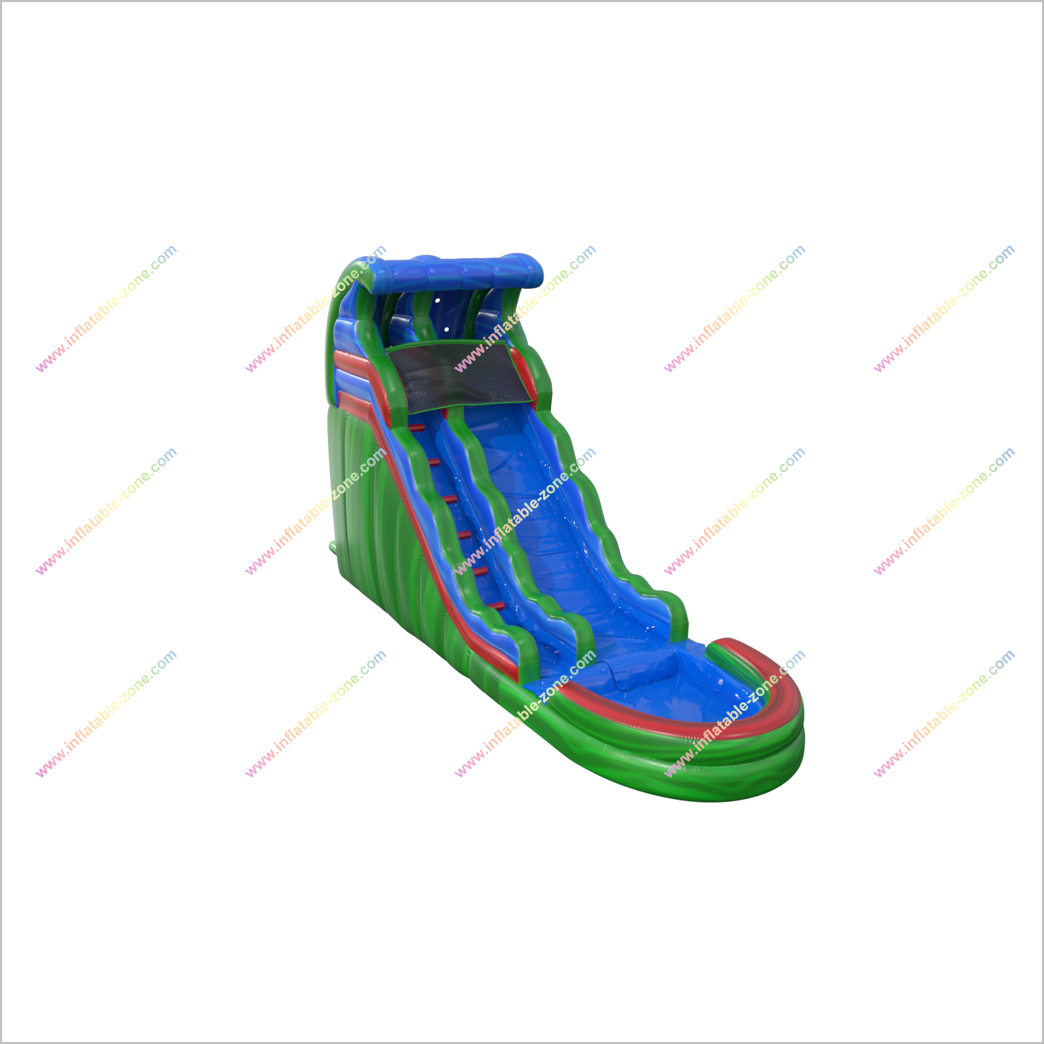 Large Outdoor Water Slide Jumpers Near Me Inflatable Water Slide With Splash Pool For Kids And Adults - Inflatable-Zone