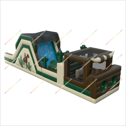 Inflatable Obstacle Course Rental Party Time Assault Course Game Challenge Bounce House Obstacle Course For Adults - Inflatable-Zone