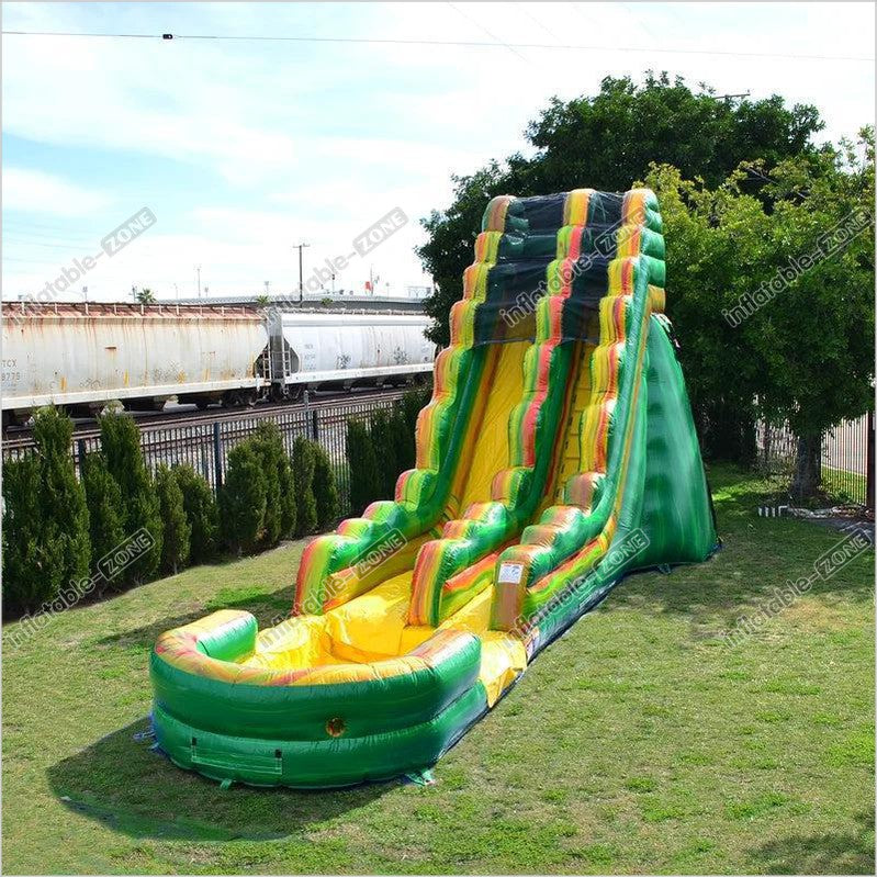 Blow Up Near Me Water Slide Trampoline Splash Blast Bounce House Happy Inflatable  Air Slides Adults - Inflatable-Zone