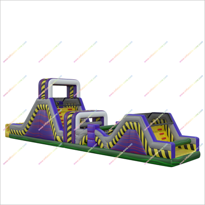 Toxic Meltdown Inflatable Course Near Me Commercial Play Equipment Bouncy Castle Obstacle Course Hire