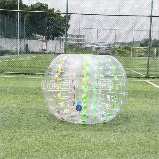 Beautiful Colorful Dot Bubble Football Suits Prix, Bubble Football Comprar - Inflatable-Zone